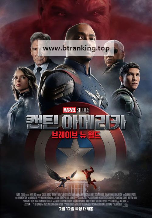 캡틴 아메리카: 브레이브 뉴 월드 Captain.America.Brave.New.World.2025.1080p.HDCAM-C1NEM4