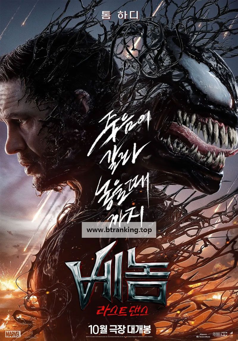 베놈 라스트 댄스 Venom The Last Dance, 2024.1080p.KORSUB.WEBRip.H264.AAC