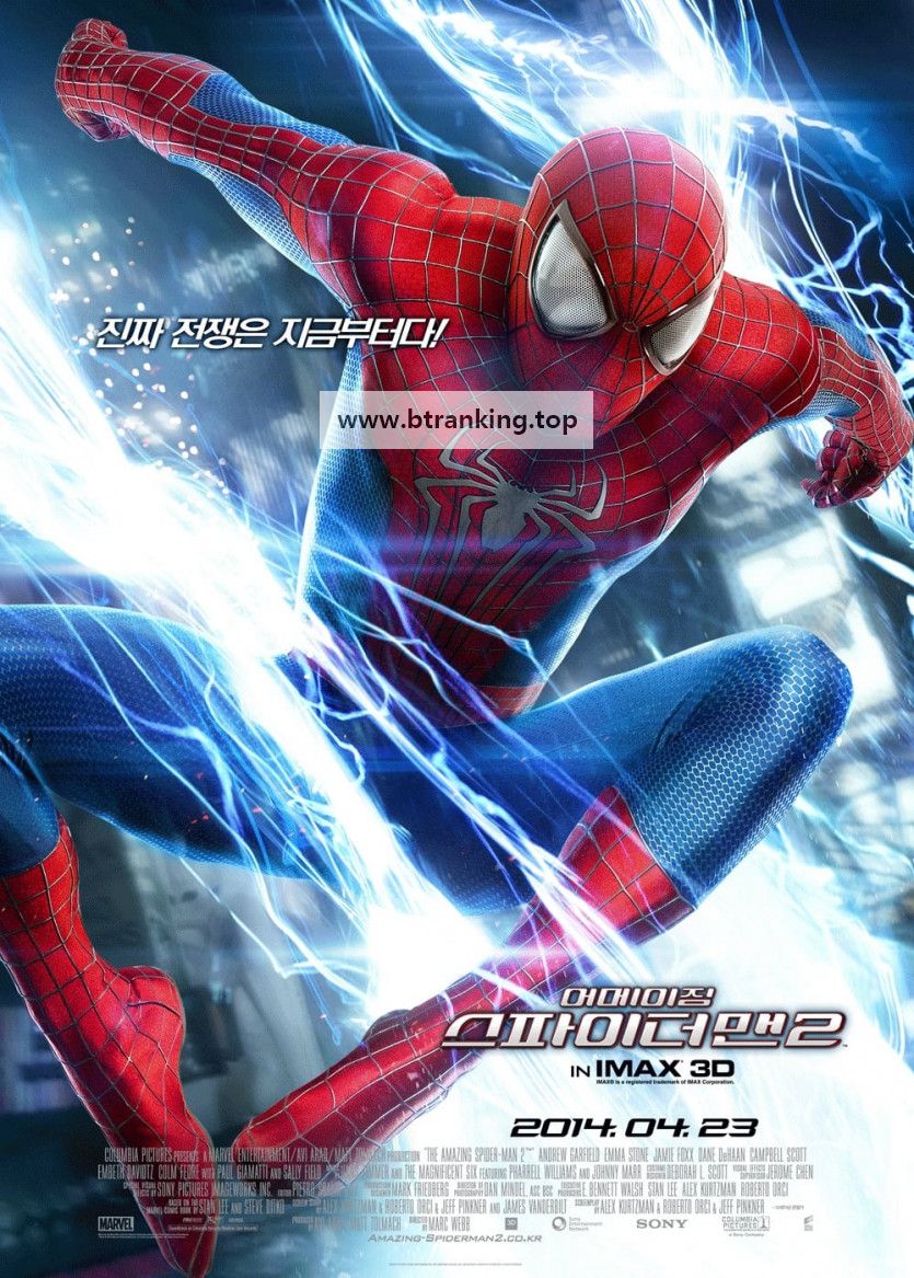 어메이징 스파이더맨 2 The Amazing Spider-Man 2 2014 4k UHD 2160p English Ac3 6ch Audio