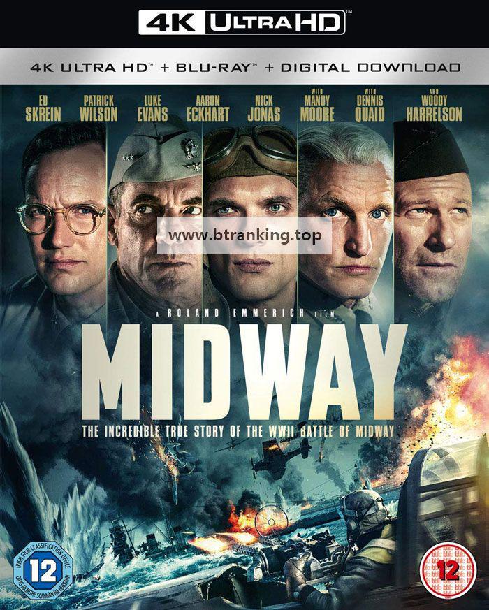 미드웨이 Midway (2019) (2160p BluRay x265 10bit HDR Tigole)